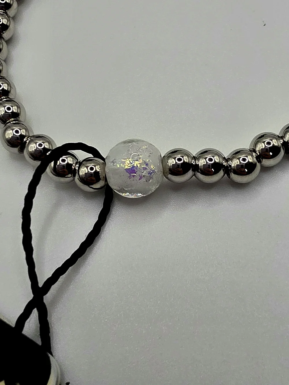 Nogu silver bead